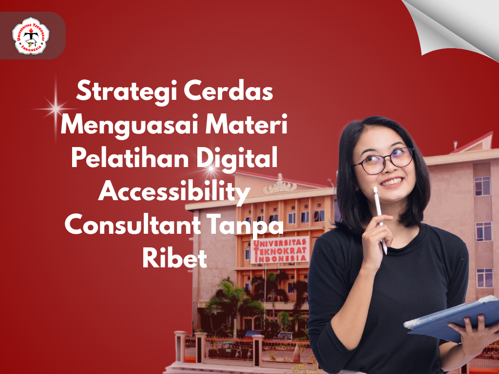Strategi Cerdas Menguasai Materi Pelatihan Digital Accessibility Consultant Tanpa Ribet