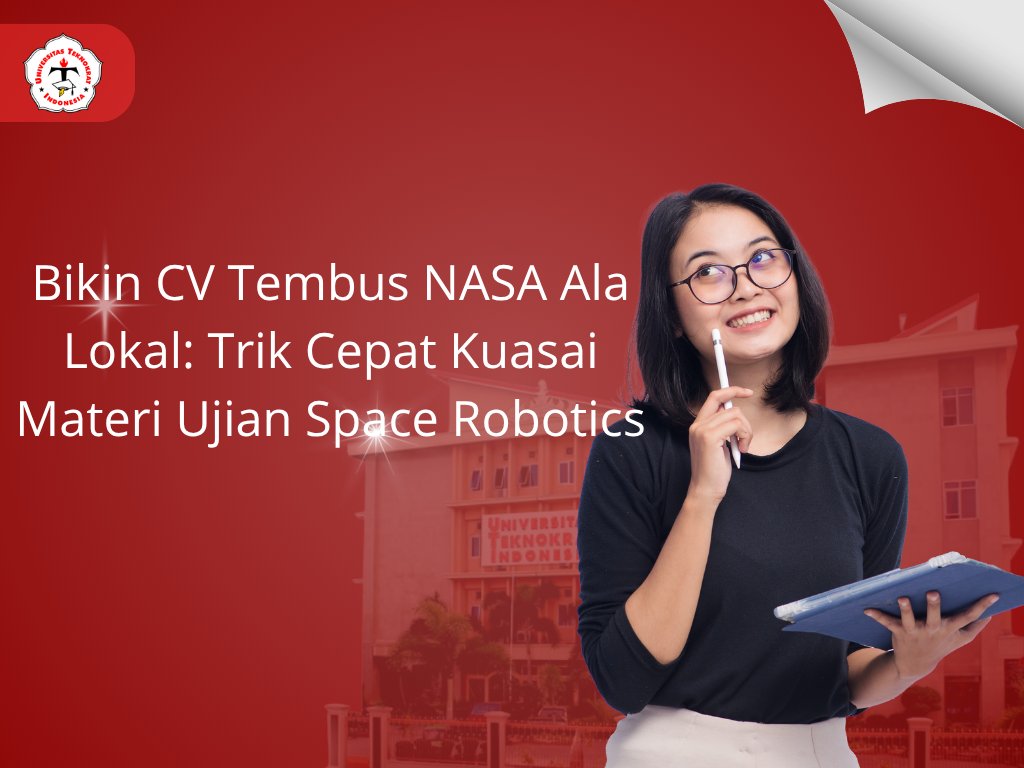 Bikin CV Tembus NASA Ala Lokal: Trik Cepat Kuasai Materi Ujian Space Robotics