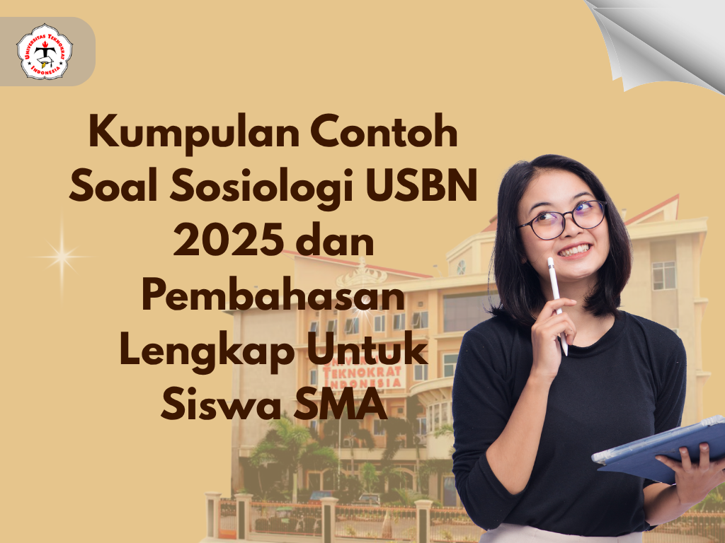 Kumpulan Contoh Soal Sosiologi USBN 2025 dan Pembahasan Lengkap Untuk Siswa SMA
