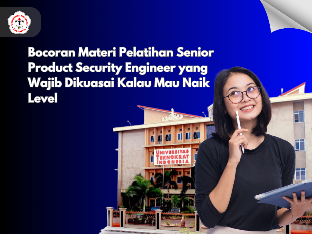 Bocoran Materi Pelatihan Senior Product Security Engineer yang Wajib Dikuasai Kalau Mau Naik Level