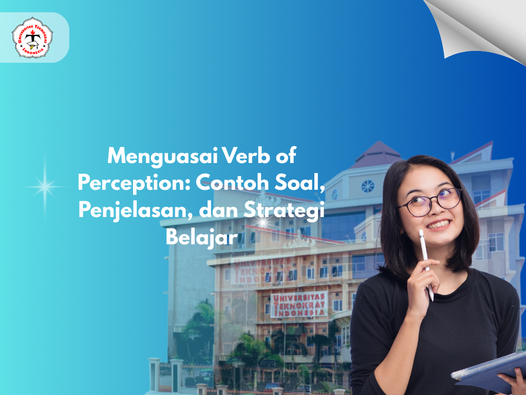 Menguasai Verb of Perception: Contoh Soal, Penjelasan, dan Strategi Belajar