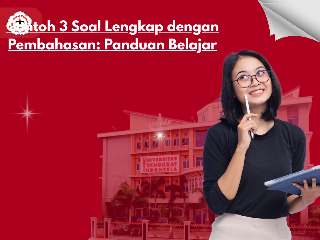Contoh 3 Soal Lengkap dengan Pembahasan: Panduan Belajar