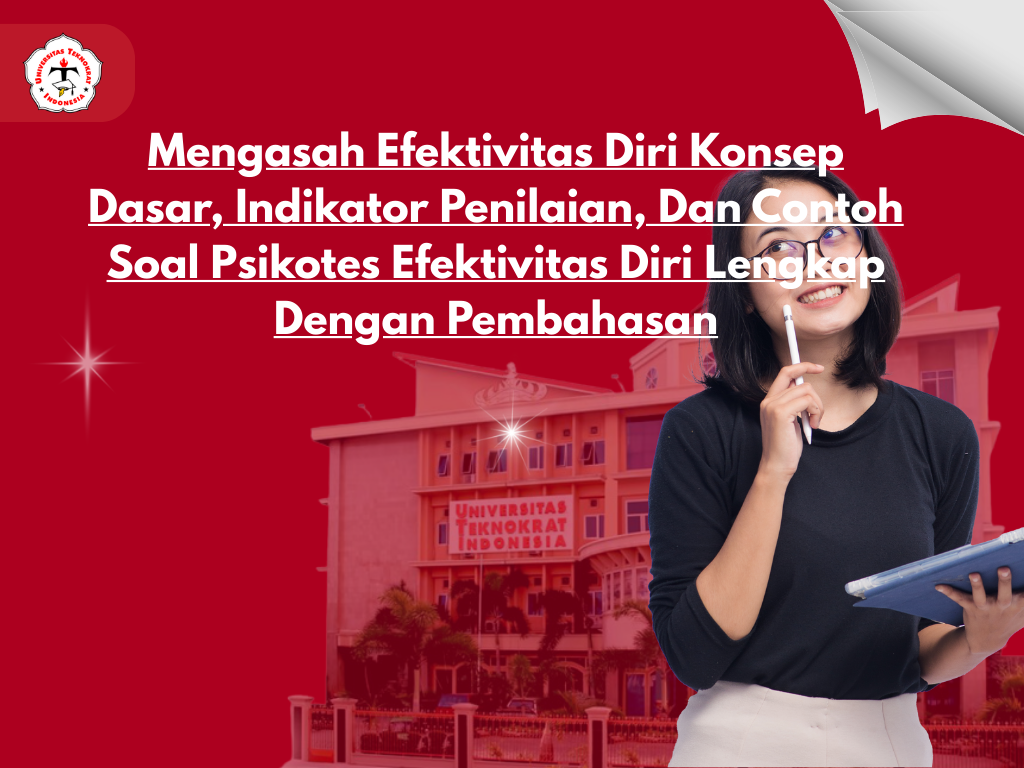 Mengasah Efektivitas Diri Konsep Dasar, Indikator Penilaian, Dan Contoh Soal Psikotes Efektivitas Diri Lengkap Dengan Pembahasan