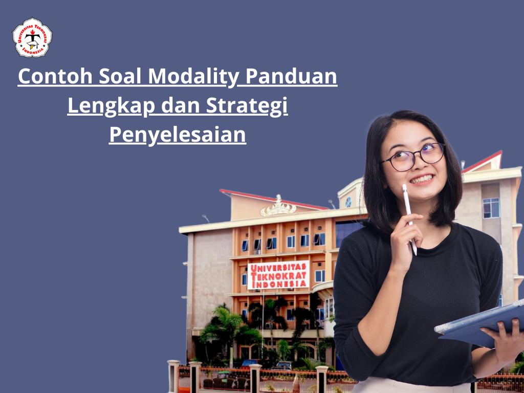 Contoh Soal Modality Panduan Lengkap dan Strategi Penyelesaian