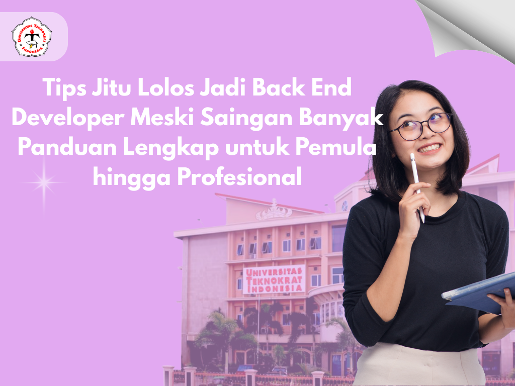 Tips Jitu Lolos Jadi Back End Developer Meski Saingan Banyak Panduan Lengkap untuk Pemula hingga Profesional
