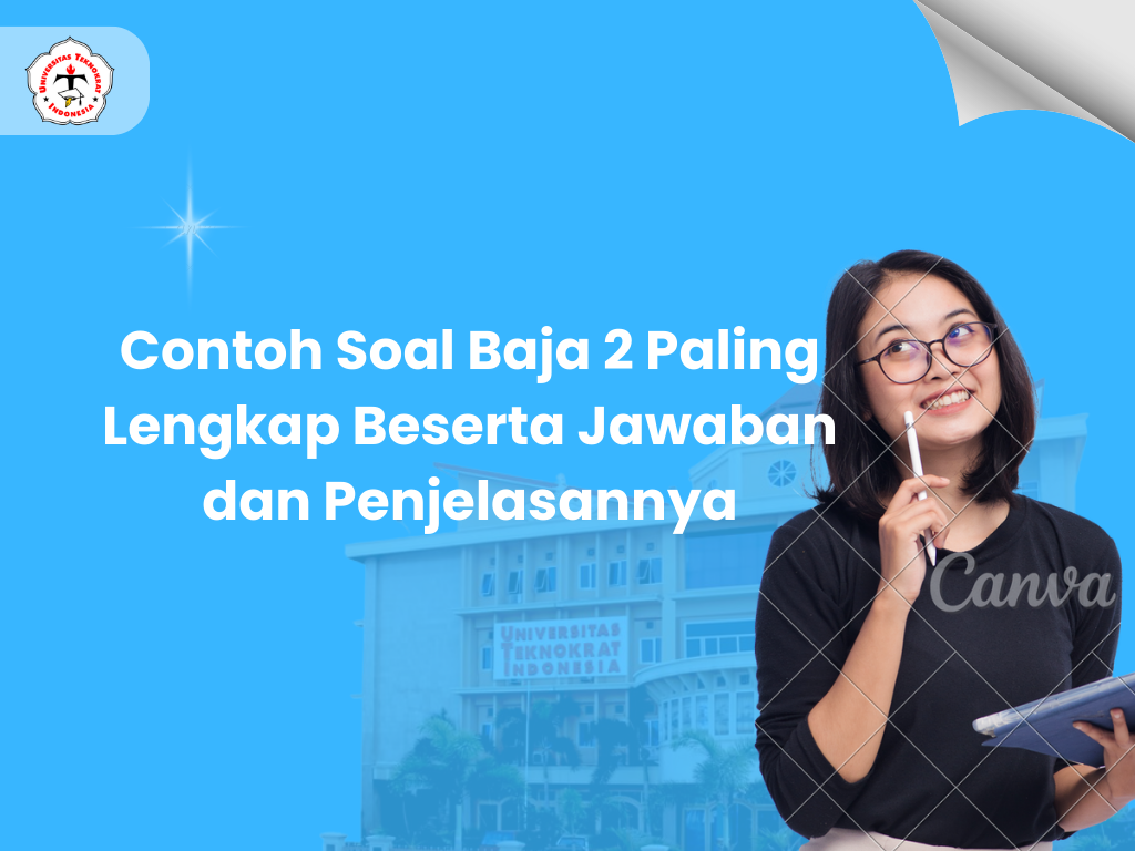 Contoh Soal Baja 2 Paling Lengkap Beserta Jawaban dan Penjelasannya