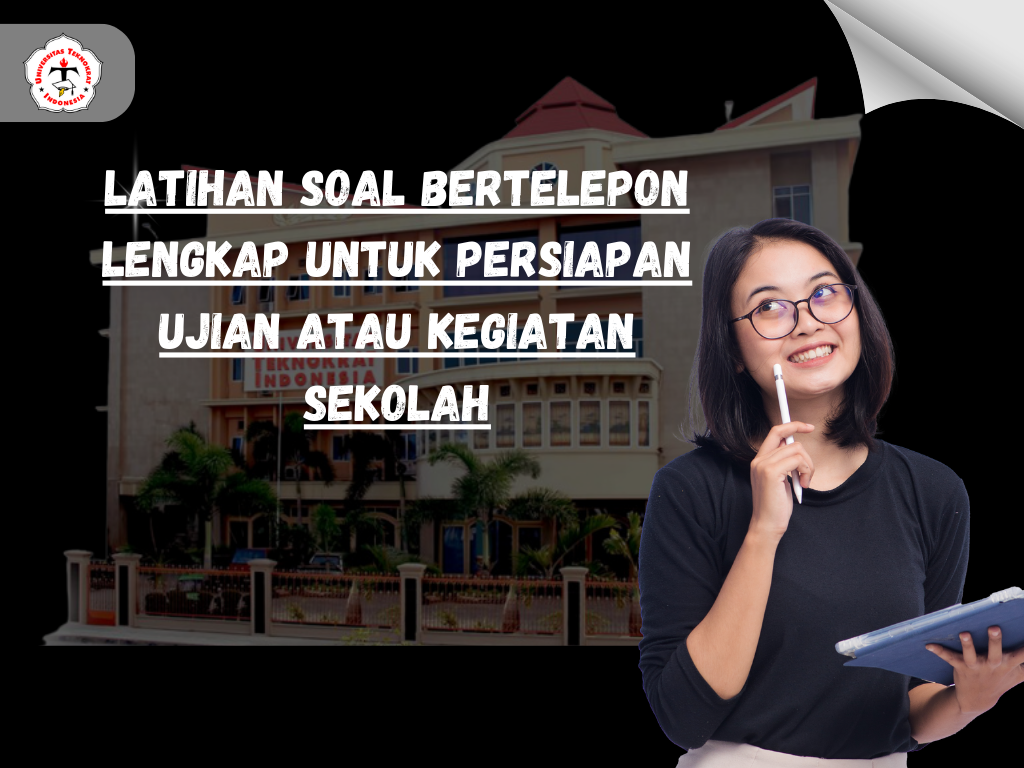 Latihan Soal Bertelepon Lengkap untuk Persiapan Ujian atau Kegiatan Sekolah