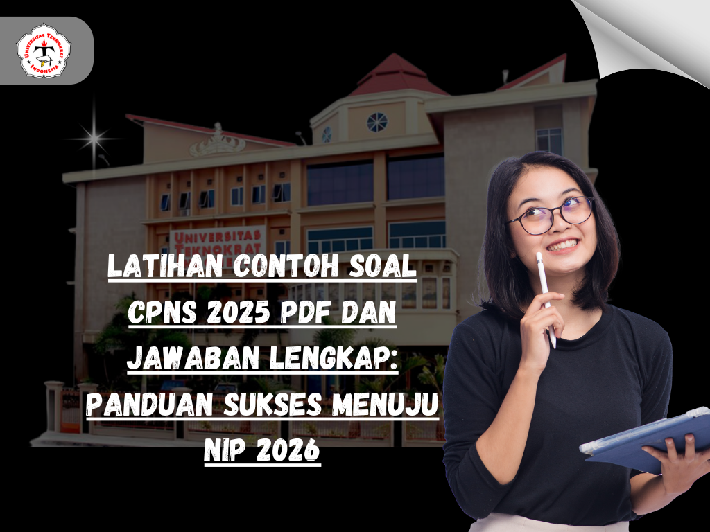 Latihan Contoh Soal CPNS 2025 PDF dan Jawaban Lengkap: Panduan Sukses Menuju NIP 2026