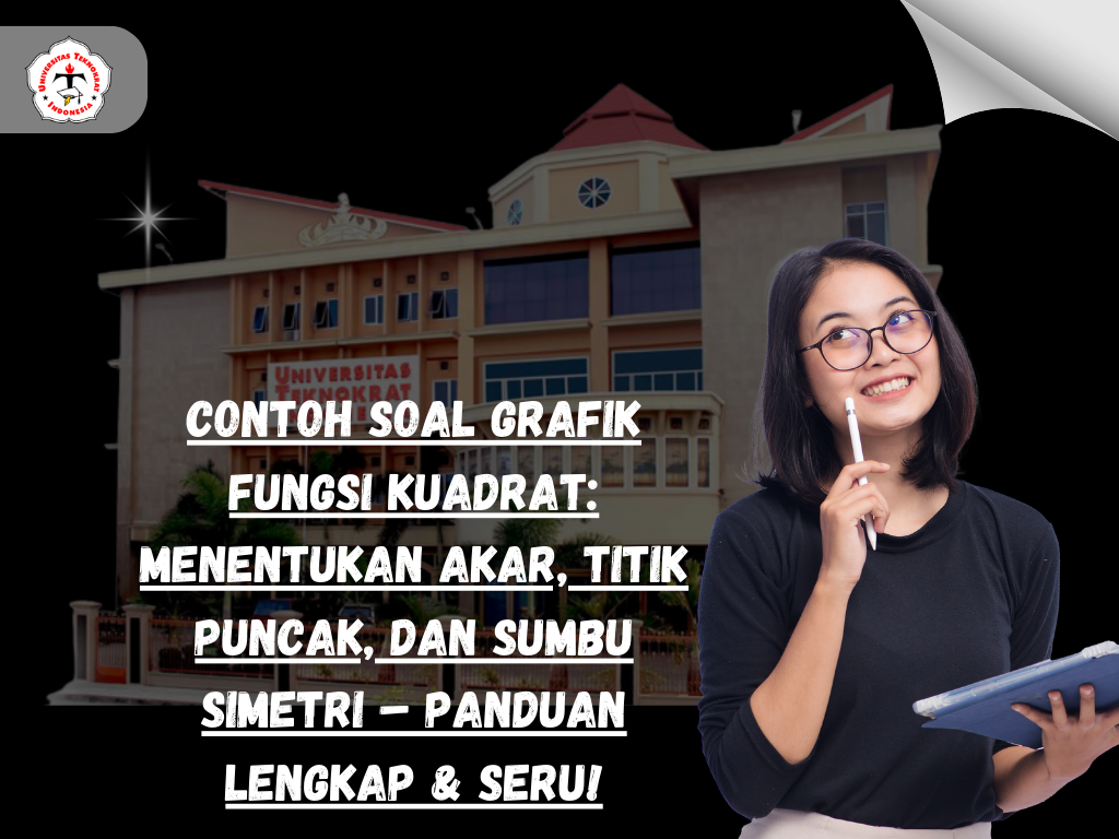 Contoh Soal Grafik Fungsi Kuadrat: Menentukan Akar, Titik Puncak, dan Sumbu Simetri – Panduan Lengkap & Seru!