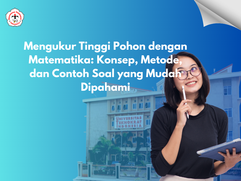 Mengukur Tinggi Pohon dengan Matematika: Konsep, Metode, dan Contoh Soal yang Mudah Dipahami