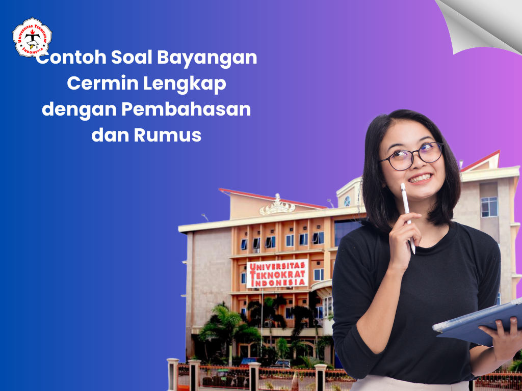 Contoh Soal Bayangan Cermin Lengkap dengan Pembahasan dan Rumus