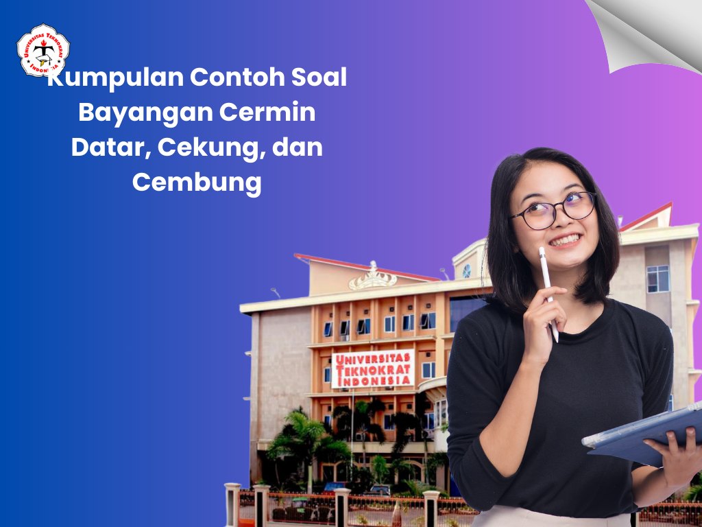 Kumpulan Contoh Soal Bayangan Cermin Datar, Cekung, dan Cembung