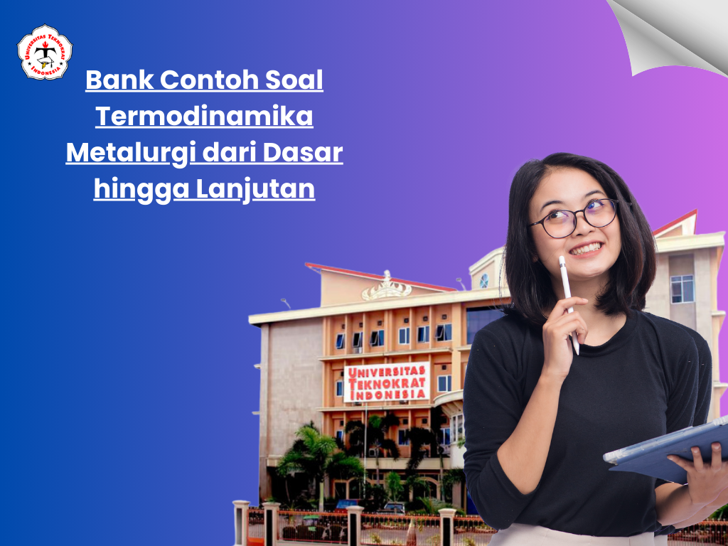 Bank Contoh Soal Termodinamika Metalurgi dari Dasar hingga Lanjutan
