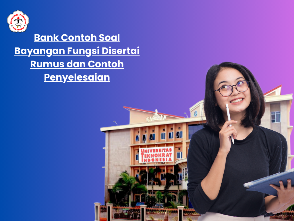 Bank Contoh Soal Bayangan Fungsi Disertai Rumus dan Contoh Penyelesaian