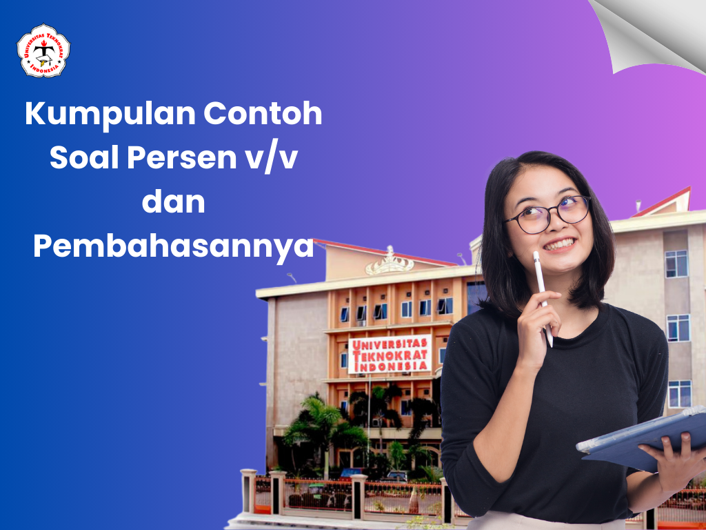 Kumpulan Contoh Soal Persen v/v dan Pembahasannya