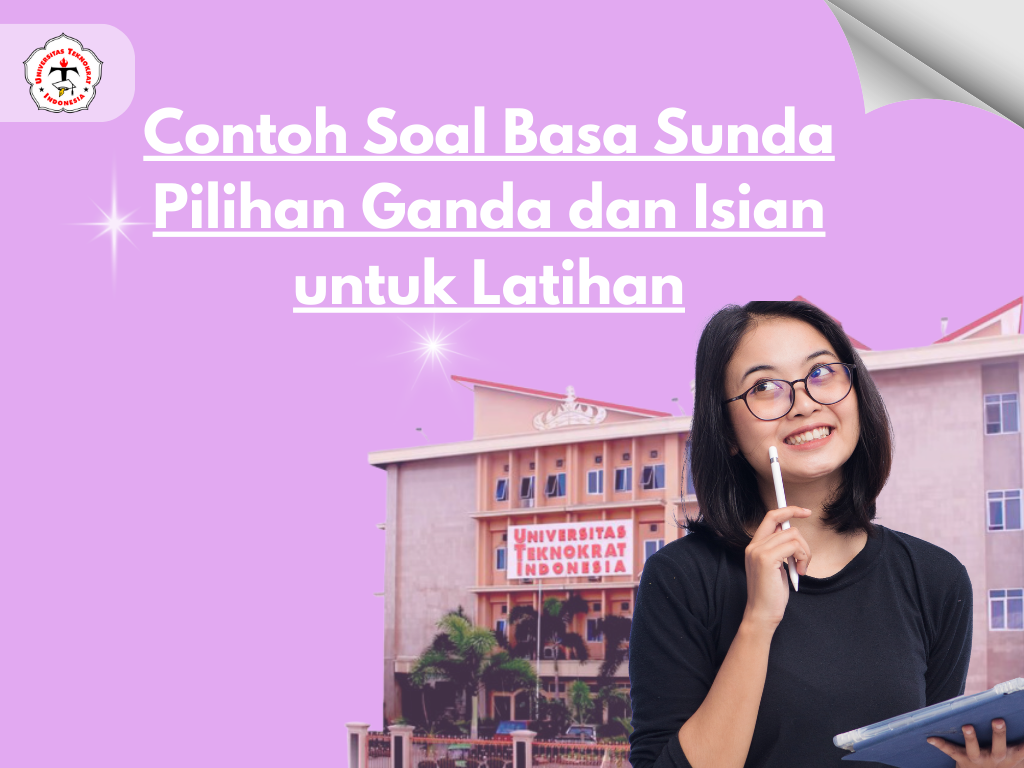 Contoh Soal Basa Sunda Pilihan Ganda dan Isian untuk Latihan