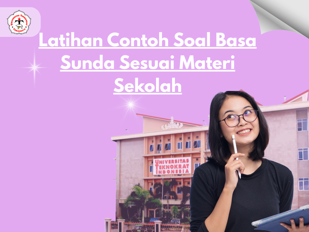 Latihan Contoh Soal Basa Sunda Sesuai Materi Sekolah