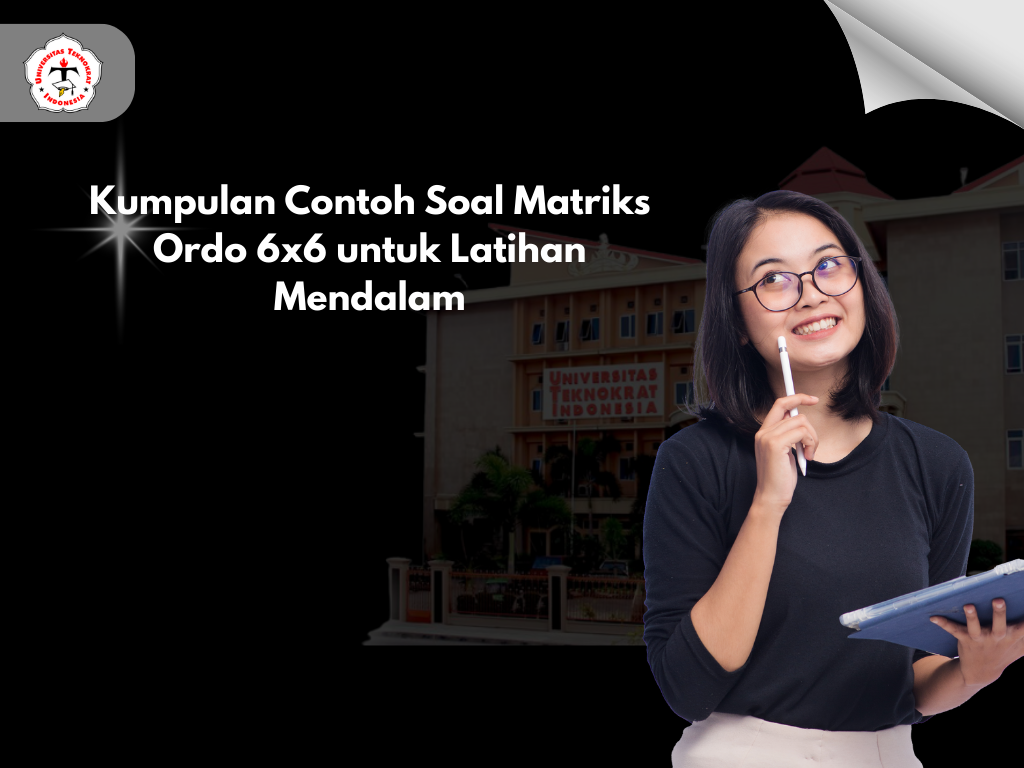 Kumpulan Contoh Soal Matriks Ordo 6x6 untuk Latihan Mendalam