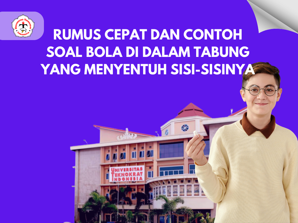 Rumus Cepat dan Contoh Soal Bola di Dalam Tabung yang Menyentuh Sisi-Sisinya