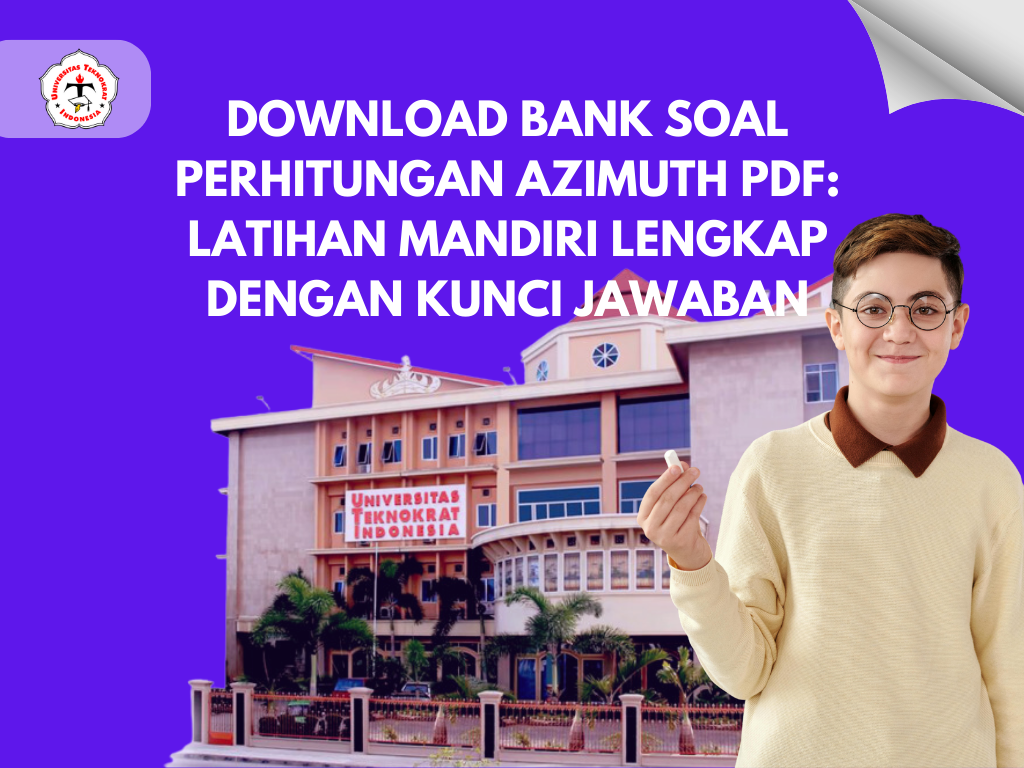 Download Bank Soal Perhitungan Azimuth PDF: Latihan Mandiri Lengkap dengan Kunci Jawaban