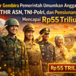 Anggaran THR ASN, TNI-Polri, dan Pensiunan 2026