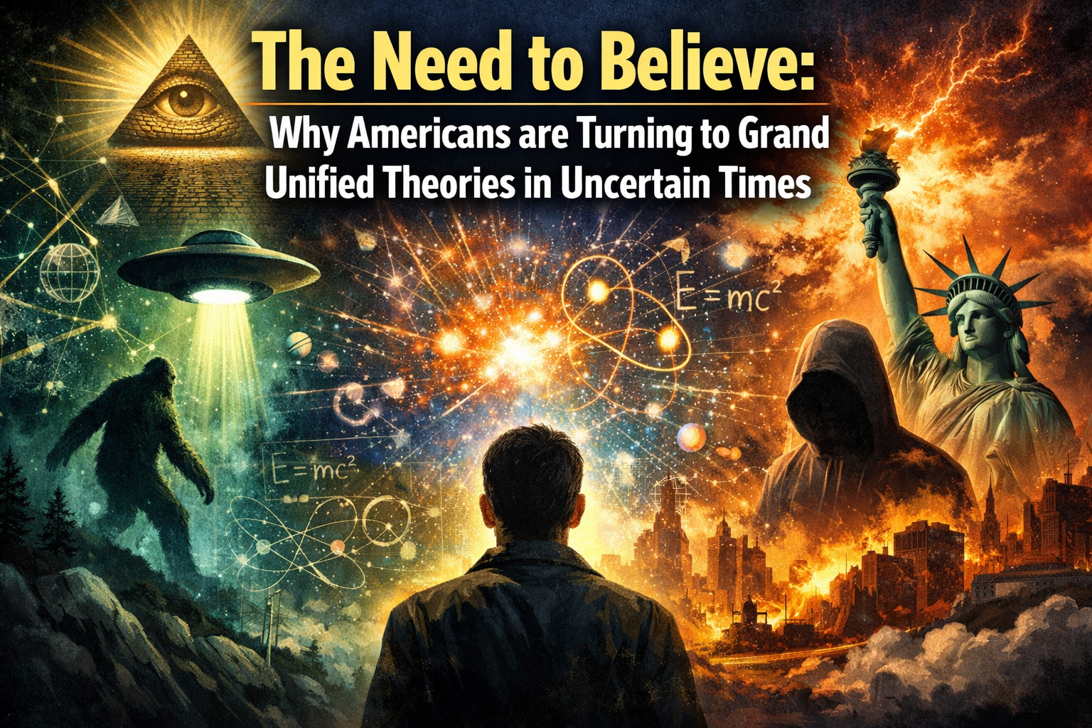 The Need to Believe: Why Americans are Turning to Grand Unified Theories in Uncertain Times