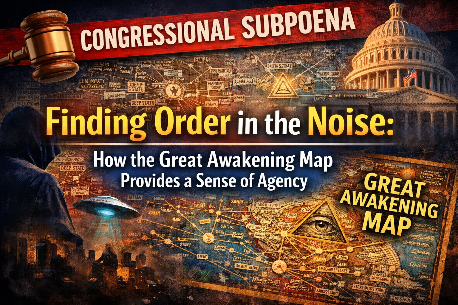 Congressional Subpoena: Finding Order in the Noise: How the Great Awakening Map Provides a Sense of Agency