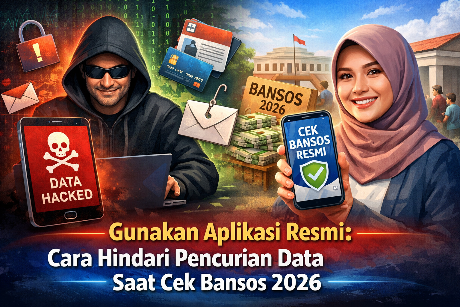 Gunakan Aplikasi Resmi: Cara Hindari Pencurian Data Saat Cek Bansos 2026