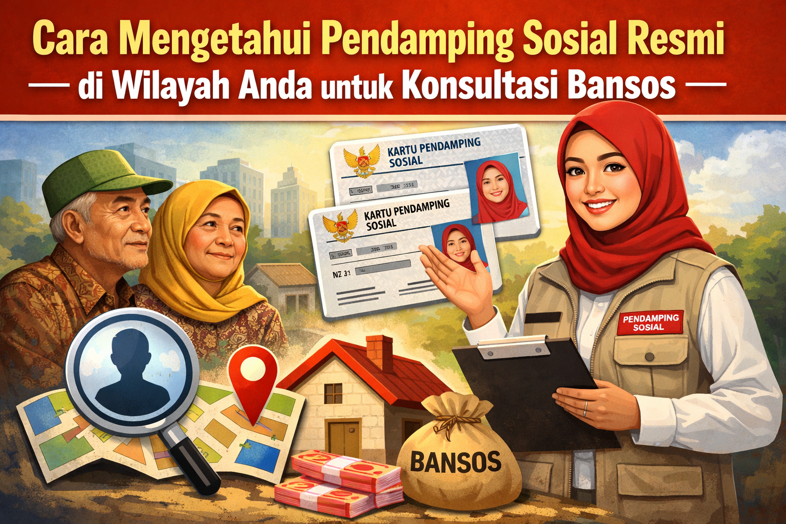 Cara Mengetahui Pendamping Sosial Resmi di Wilayah Anda untuk Konsultasi Bansos