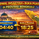 Jadwal Imsakiyah & Buka Puasa di Propinsi Bengkulu