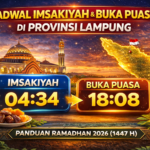 Jadwal Imsakiyah & Buka Puasa di Propinsi Lampung