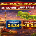 Jadwal Imsakiyah & Buka Puasa di Propinsi Jawa Barat