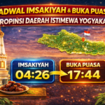 Jadwal Imsakiyah & Buka Puasa di Propinsi Daerah Istimewa Yogyakarta