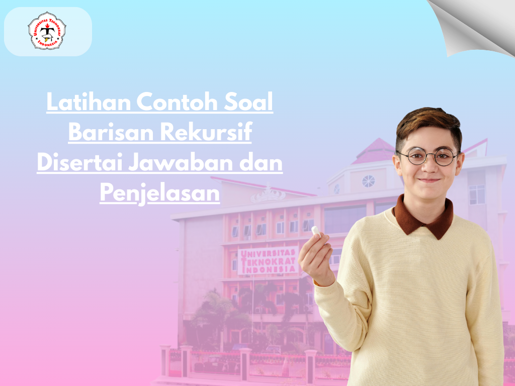 Latihan Contoh Soal Barisan Rekursif Disertai Jawaban dan Penjelasan