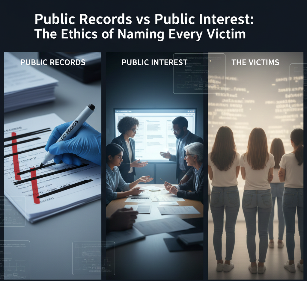 Public Records vs. Public Interest The Ethics of Naming Every Victim