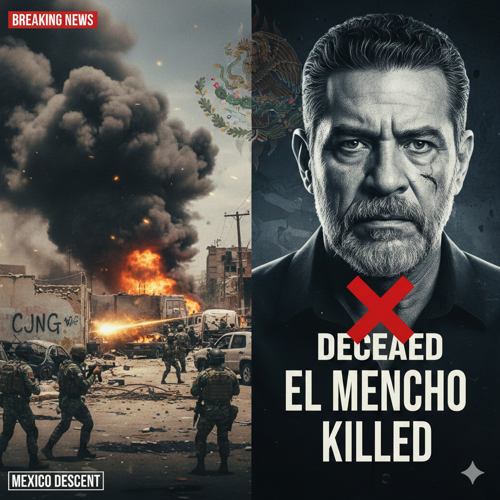 Violence erupts in Mexico after cartel leader "El Mencho" killed in military operation