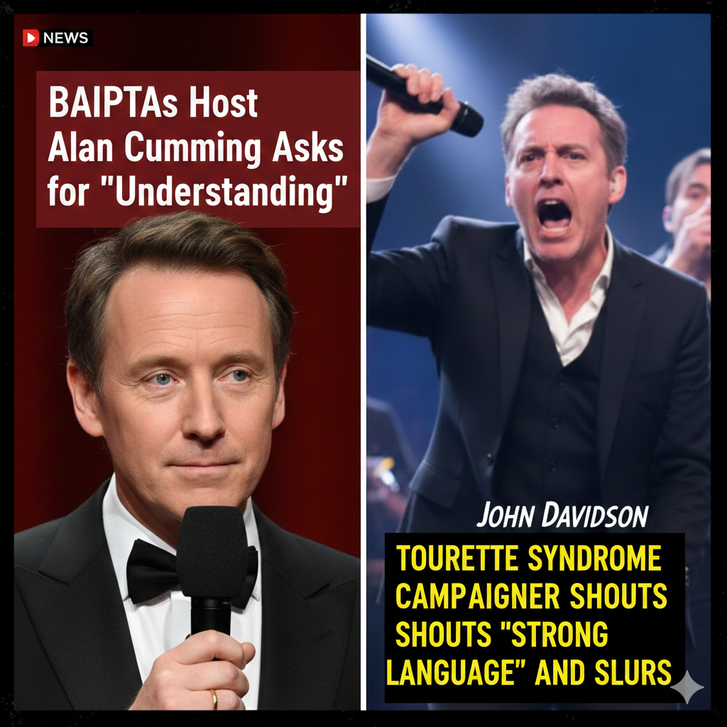 BAFTAs Host Alan Cumming Asks for ‘Understanding’ as Tourette Syndrome Campaigner John Davidson Shouts ‘Strong Language’ and Slurs at Winners and Presenters