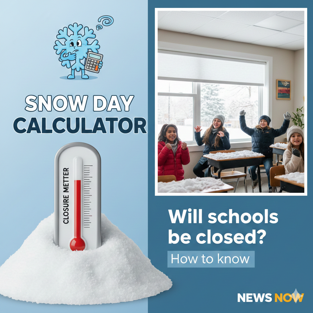 Snow day calculator: Will schools be closed due to snow? How to know