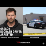 Oregon DoorDash driver arrested in California after stabbing, attempting to assault co-worker, police say