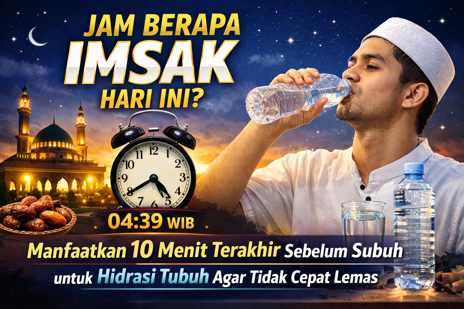 Jadwal Imsak Hari Ini