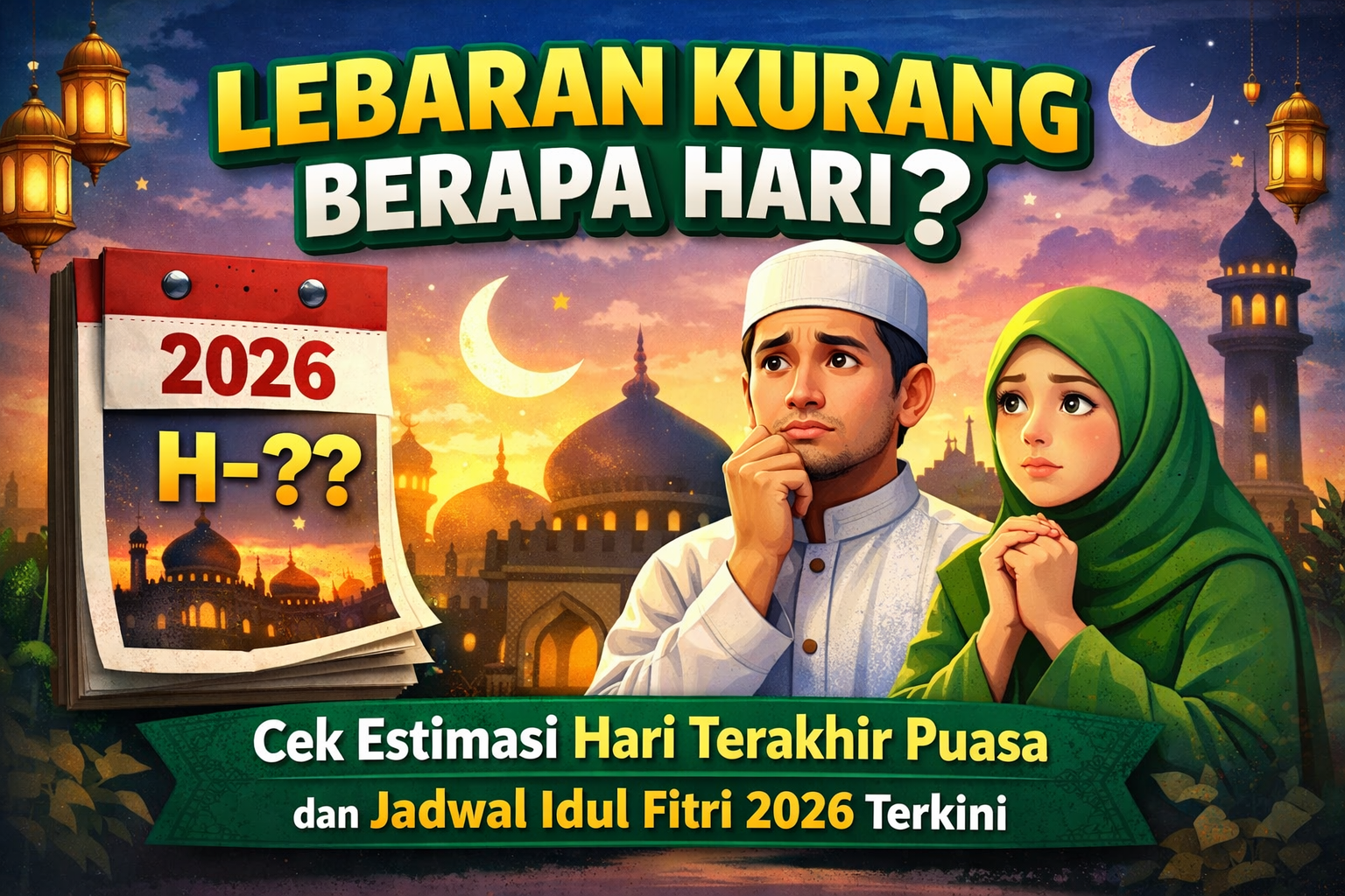 Lebaran Kurang Berapa Hari