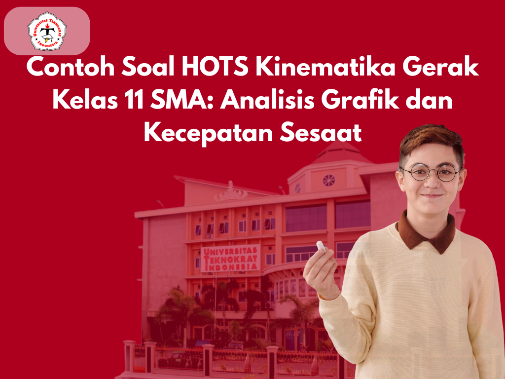 Contoh Soal HOTS Kinematika Gerak Kelas 11 SMA: Analisis Grafik dan Kecepatan Sesaat