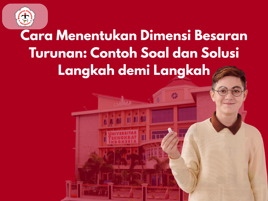 Cara Menentukan Dimensi Besaran Turunan: Contoh Soal dan Solusi Langkah demi Langkah