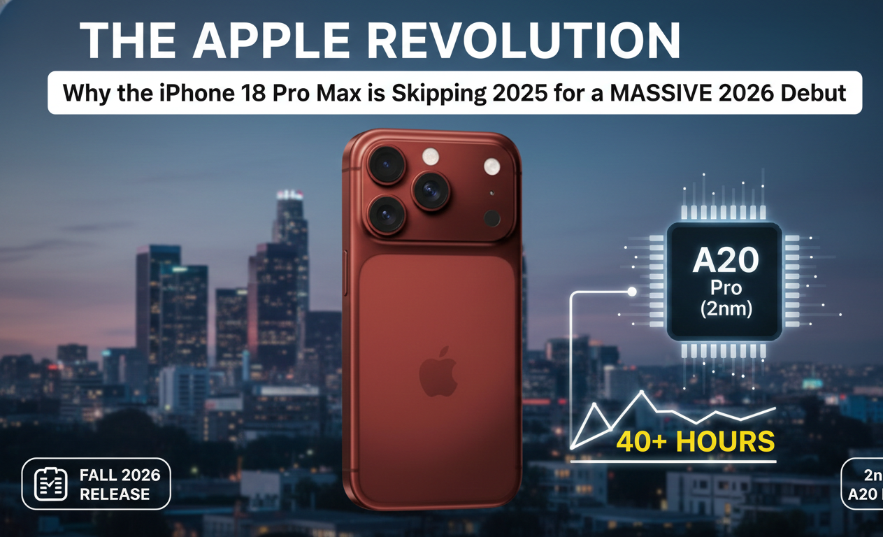 iphone 18 Pro Max 2026