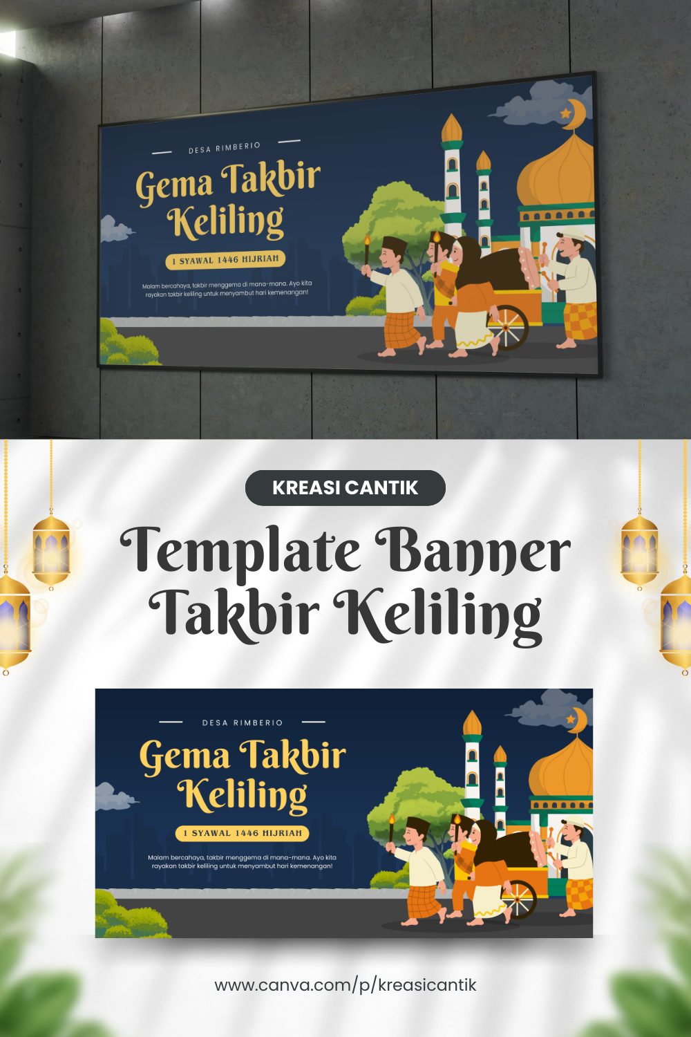 Gema Takbiran Idul Fitri Menggema, Dari Silaturahmi Keluarga Hingga Tantangan Ekonomi Nasional