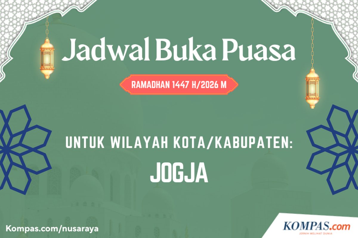 Jadwal Buka Puasa Jogja 16 Maret 2026: Waktu Maghrib, Doa, dan 10 Tempat Kuliner Dekat Terminal Giwangan