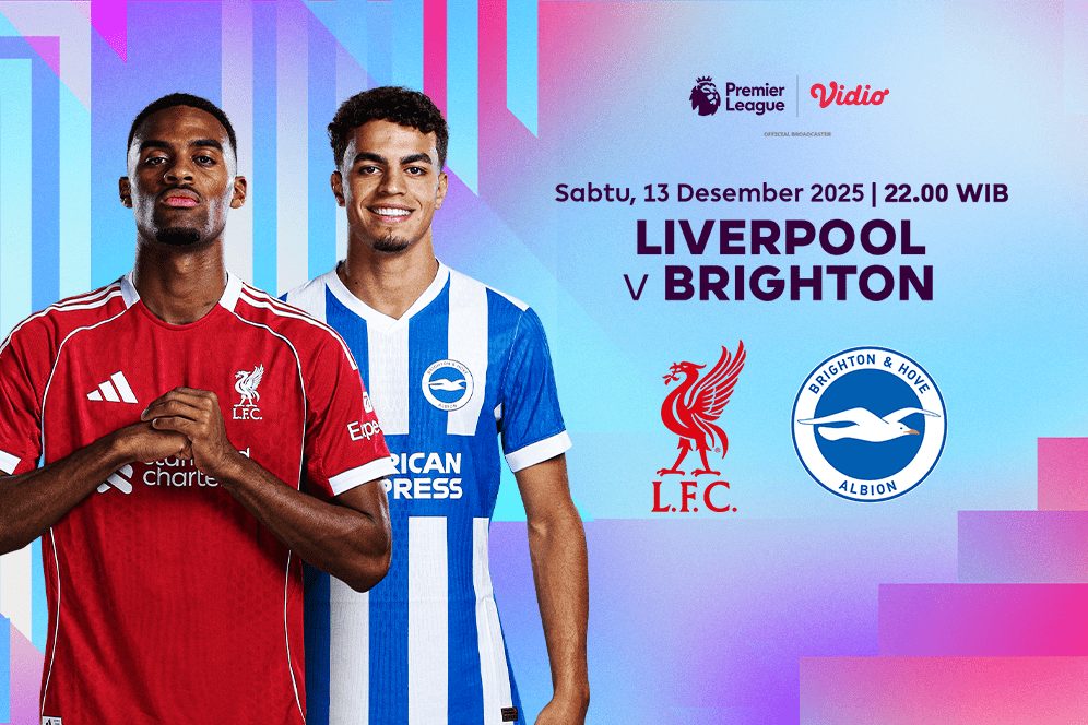Jadwal Liga Champions 2025/2026: Liverpool Siap Guncang Musim, Brighton Tersaji di Vidio