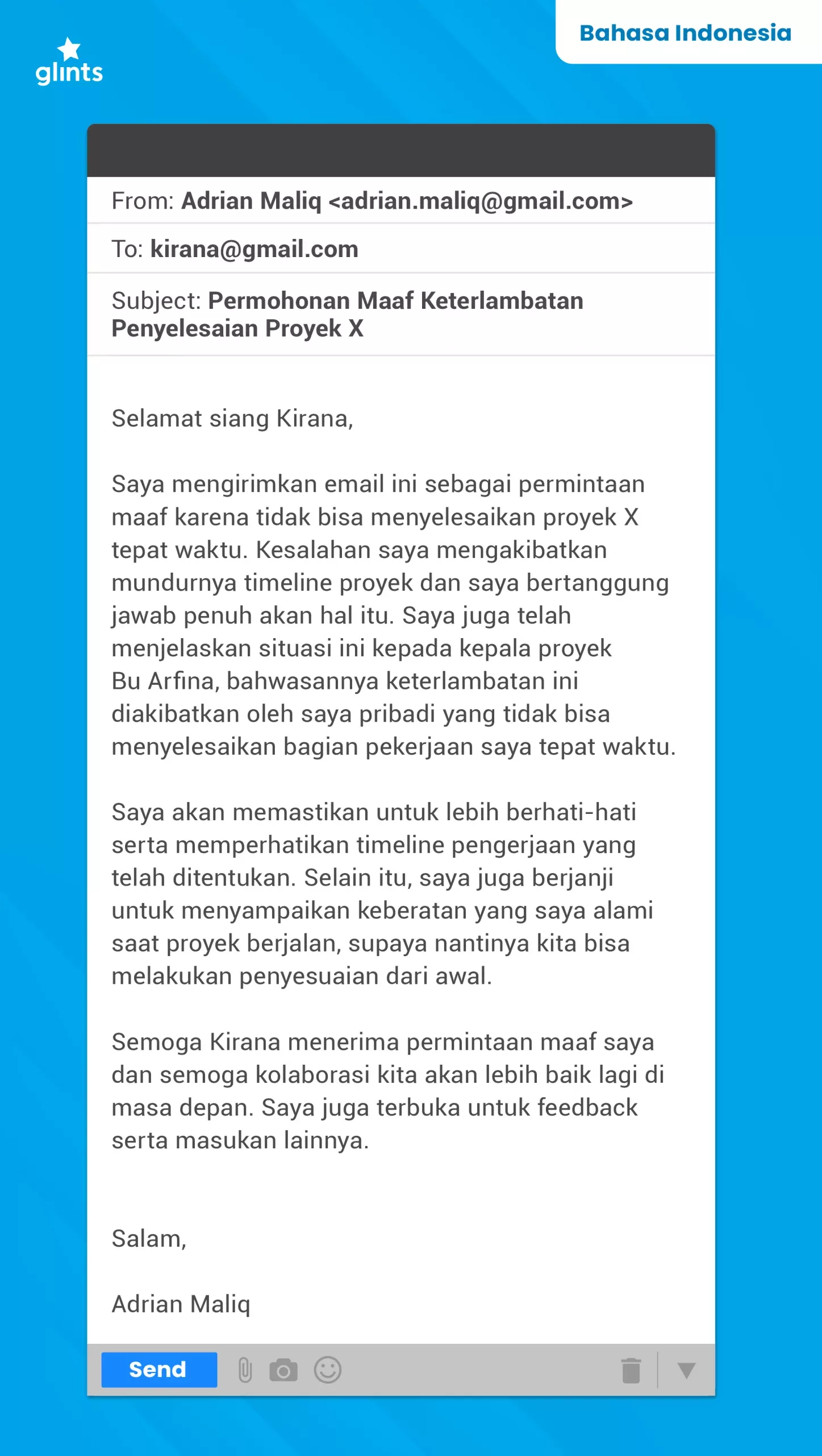Maaf, tidak dapat menyelesaikan permintaan