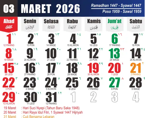 Magrib Hari Ini: Jadwal Buka Puasa 16 Maret 2026 di Seluruh Indonesia