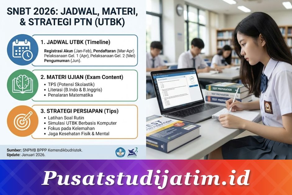 Pendaftaran SNBT 2026 Dibuka Lebih Awal: Jadwal, Syarat, Biaya, dan Tips Sukses Masuk PTN Impian